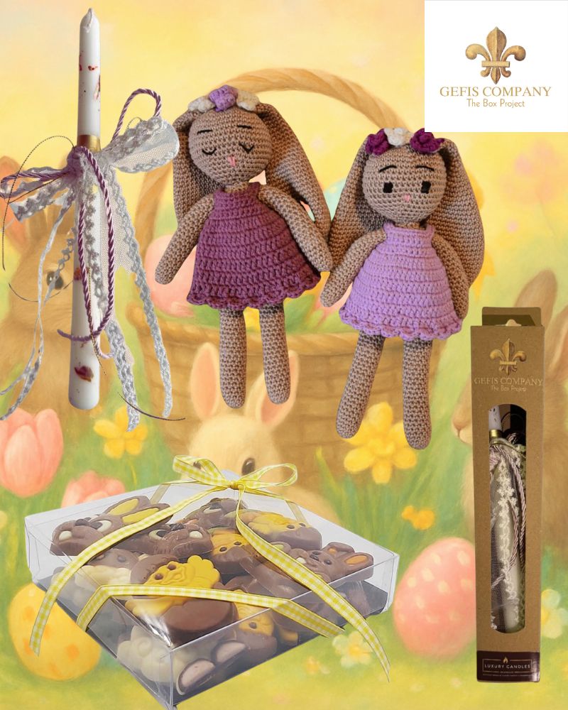 Πασχαλινό Gift Box Gefis Company Girl για Βαφτιστήρια