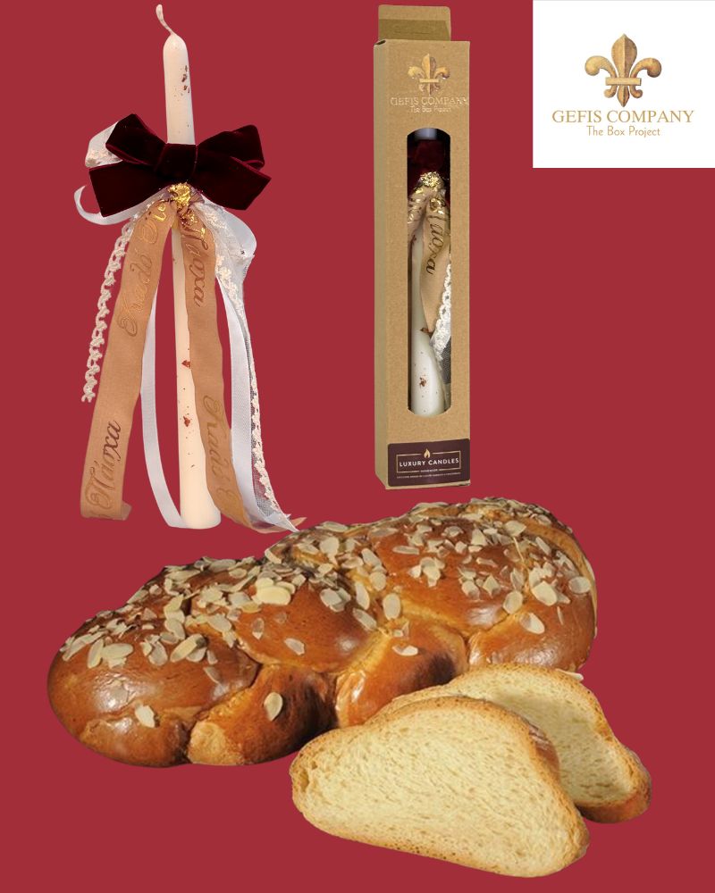 The Little Dutch Easter Candle + Tsoureki