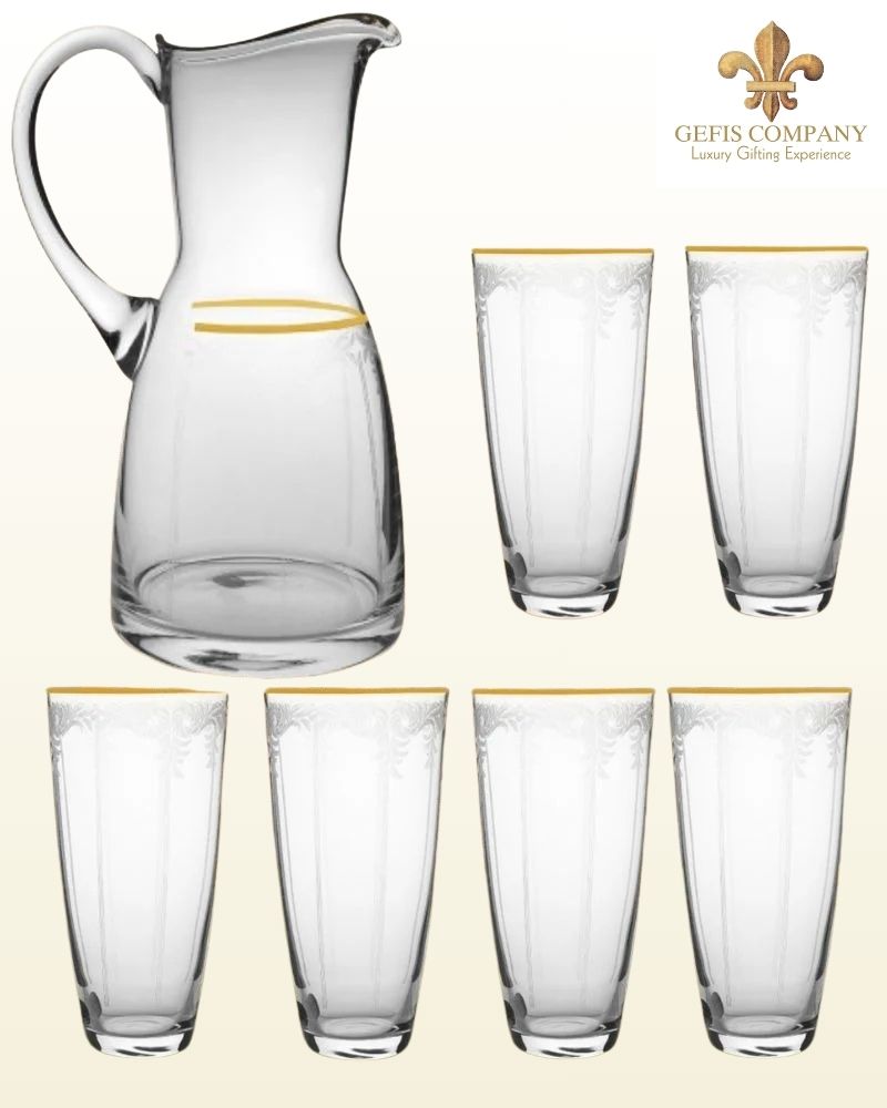 Water Jug & Glasses (The Gefis Company Neoclassical Mansion Box)